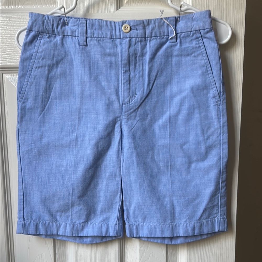 VINEYARD VINES~EUC~Size 12~Light Blue Breaker Adjustable Waist Shorts